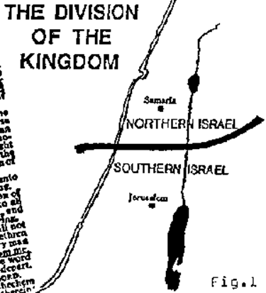 Israel, Division of the Kingdom
